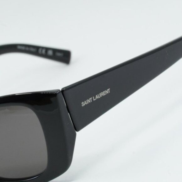NEW SAINT LAURENT SL593 001 BLACK SUNGLASSES - Picture 12 of 15